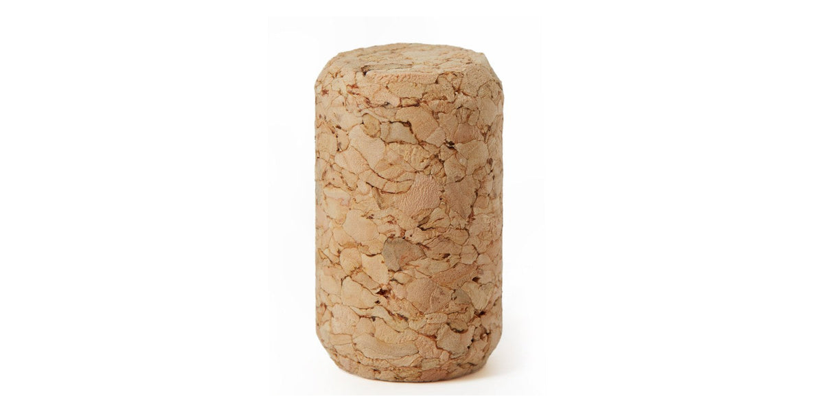 Agglomerated Cork #8 Short (38 mm x 22 mm | 1.5 in x 0.87 in)
