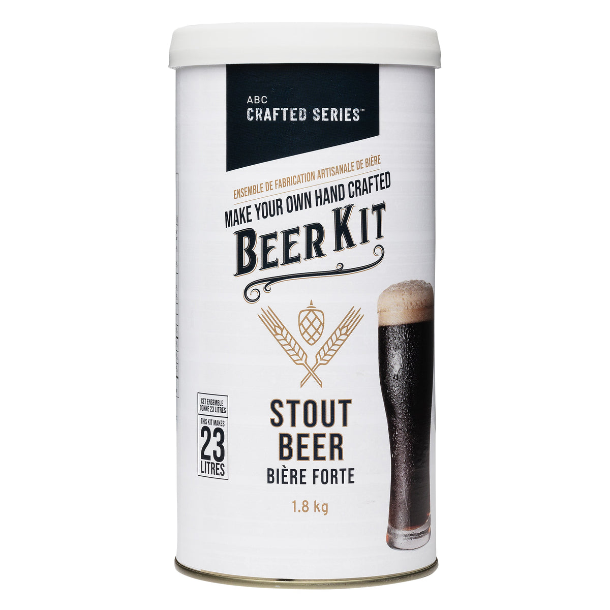 Crafted Series Stout Beer Making Kit (1.8 kg / 3.9 lb)