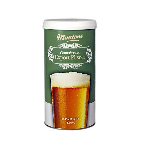 Muntons Connoisseurs Export Pilsner Beer Making Kit (1.8 kg)
