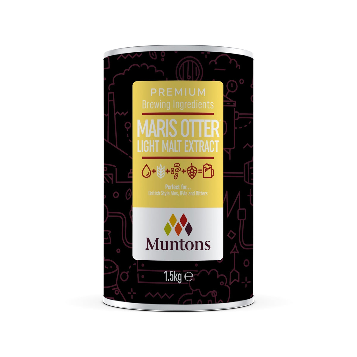 Muntons Maris Otter Light Malt Extract (1.5 kg / 3.3 lb)