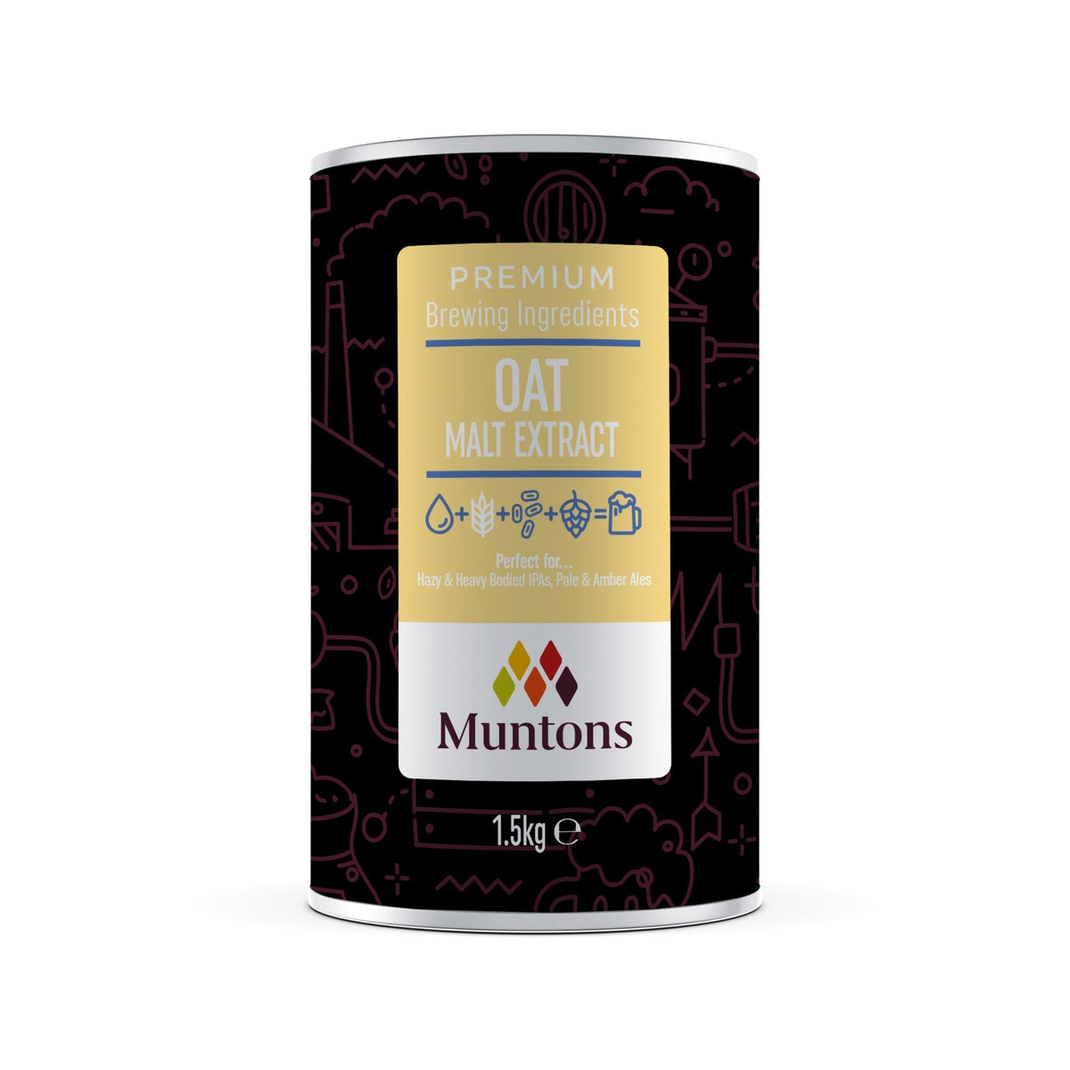 Muntons Oat Malt Extract (1.5 kg / 3.3 lb)