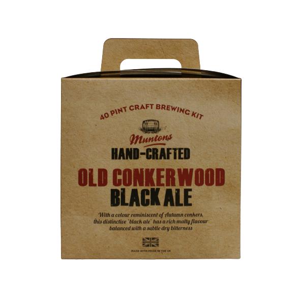 Muntons Hand-Crafted Old Conkerwood Black Ale Beer Making Kit (3.0 kg)