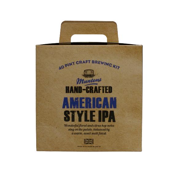 Muntons Hand-Crafted American Style IPA Beer Making Kit (3.0 kg)