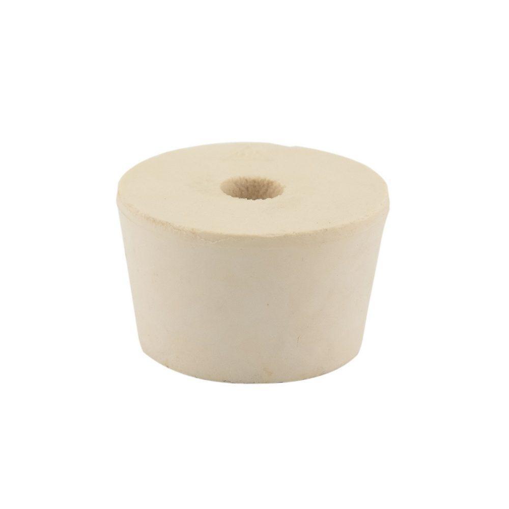 Rubber Stopper with Hole #08.5 (43 x 36 x 25 mm)