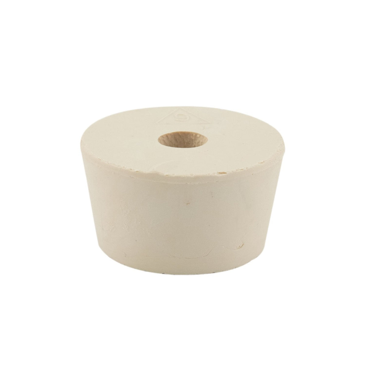 Rubber Stopper with Hole #09 (45 x 37 x 25 mm)
