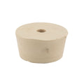 Rubber Stopper with Hole #10 (51 x 43 x 28 mm)