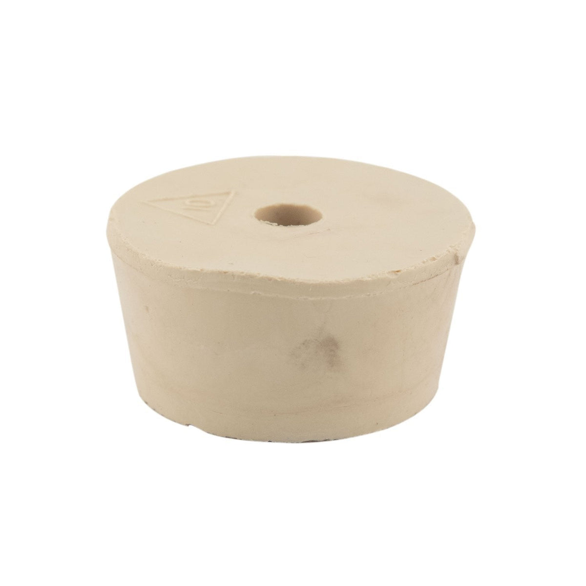 Rubber Stopper with Hole #10 (51 x 43 x 28 mm)