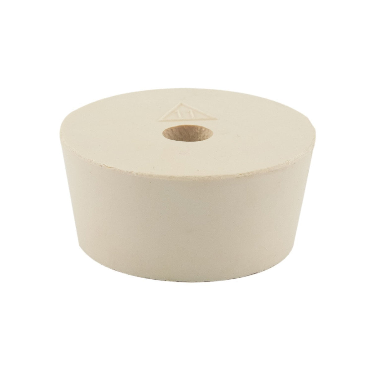 Rubber Stopper with Hole #11 (55 x 48 x 25 mm)
