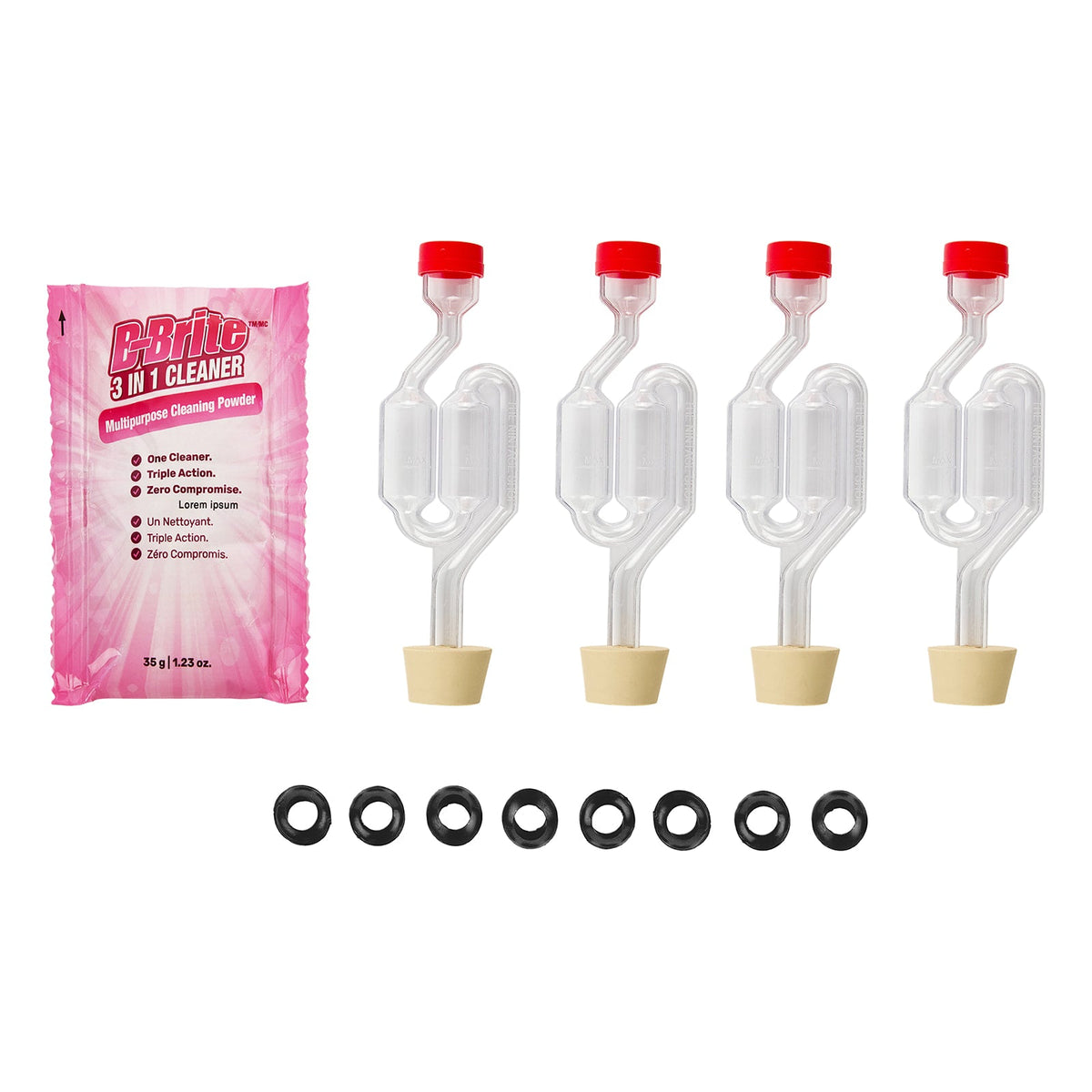 Bubble Airlock Fermentation Kit