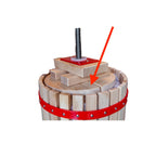 Grape Press Parts and Wood Blocks