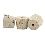 Tapered Cork Stoppers with 3/8 Bored Hole
