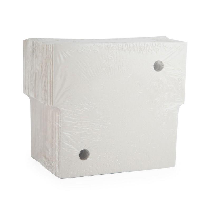 Filter Pads #3 Sterile Mini Drilled (14.5 cm X 13.2 cm | 5.7 in × 5.2 in)