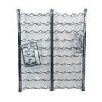 Plastic-Coated Steel Wine Racks