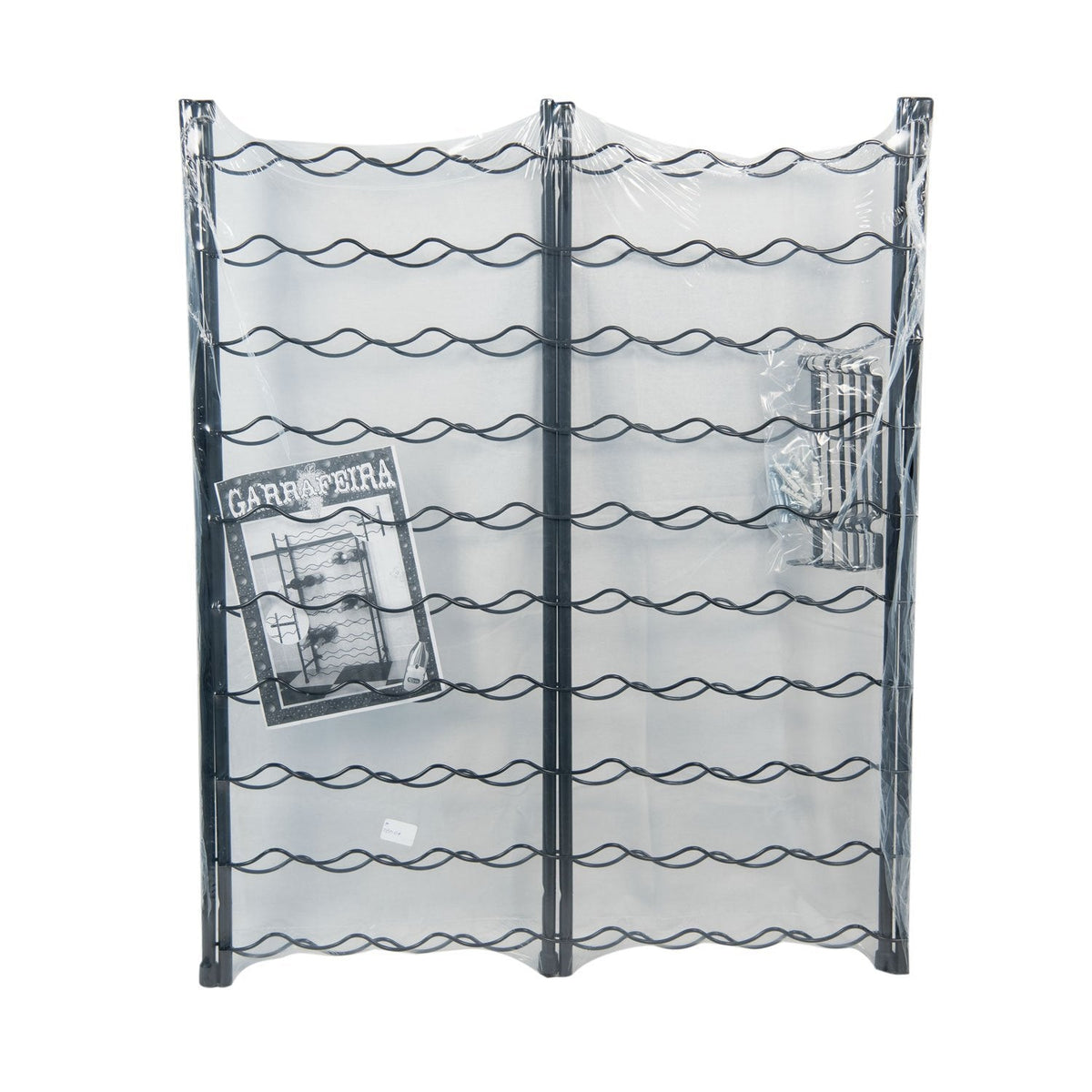 Plastic-Coated Steel Wine Racks