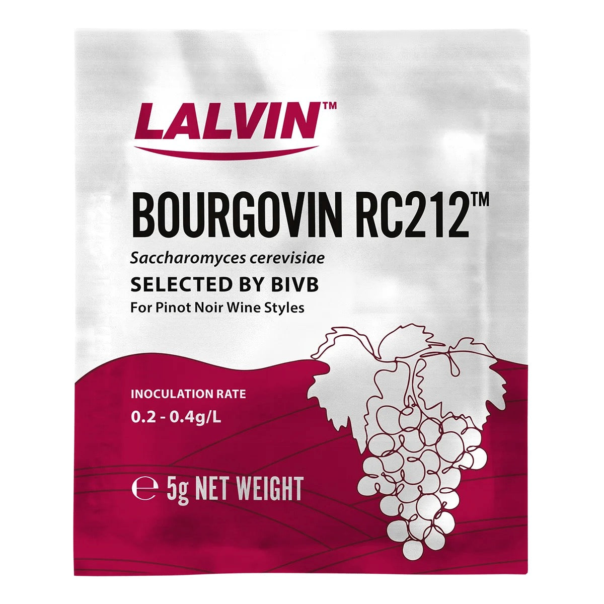 Lalvin Wine Yeast (5 g / 0.176 oz)