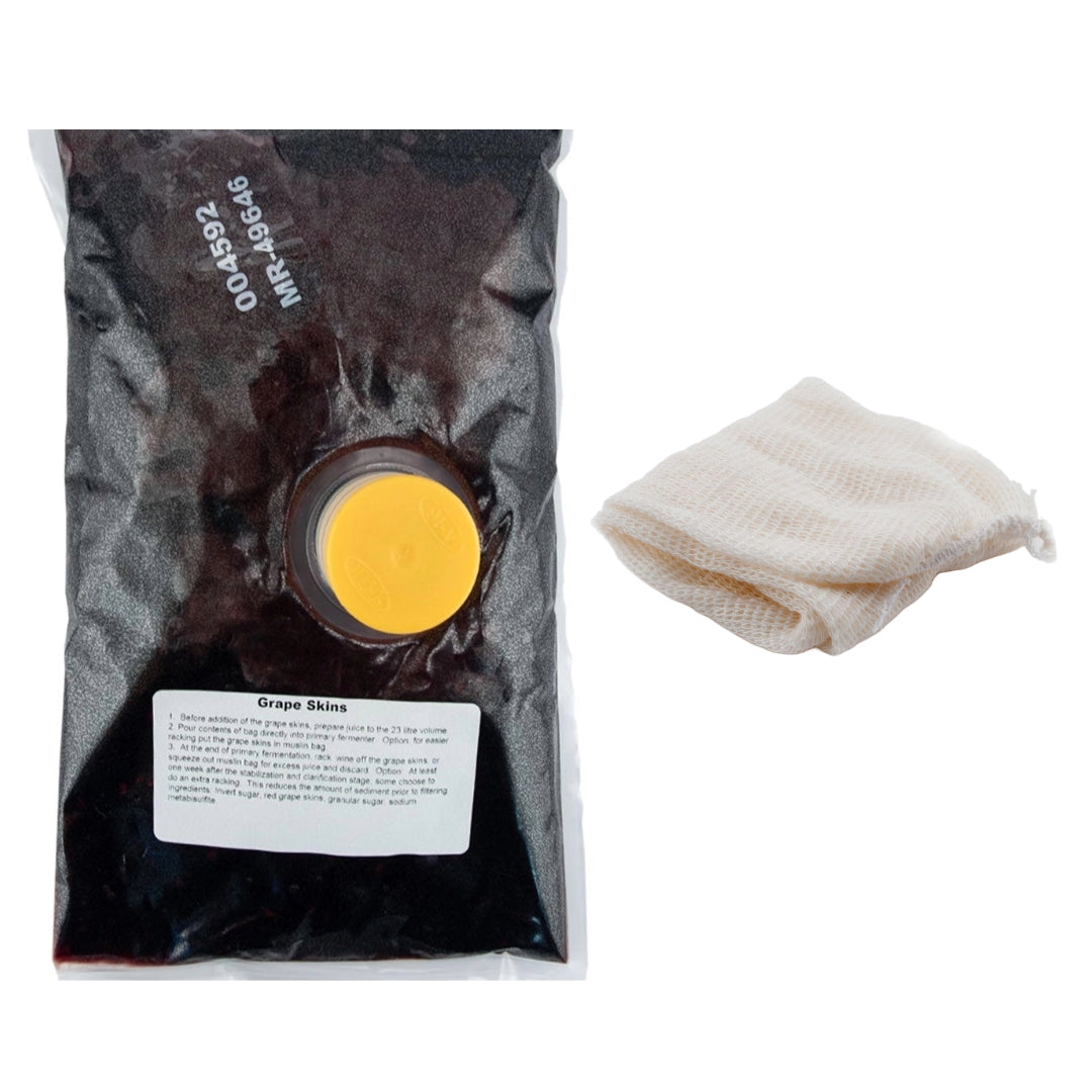 Crafted Series Crushed Grape Skin Pack with Muslin Bag 1 L (35.1 oz)