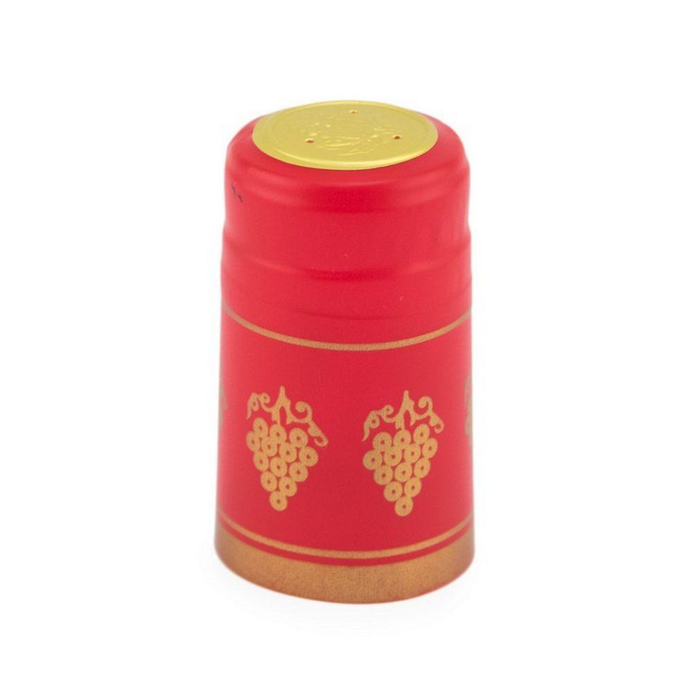 Red Shrink Caps Pack of 100