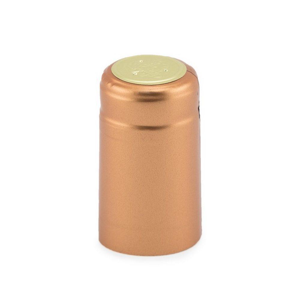Brown and Bronze Shrink Caps Pack of 100