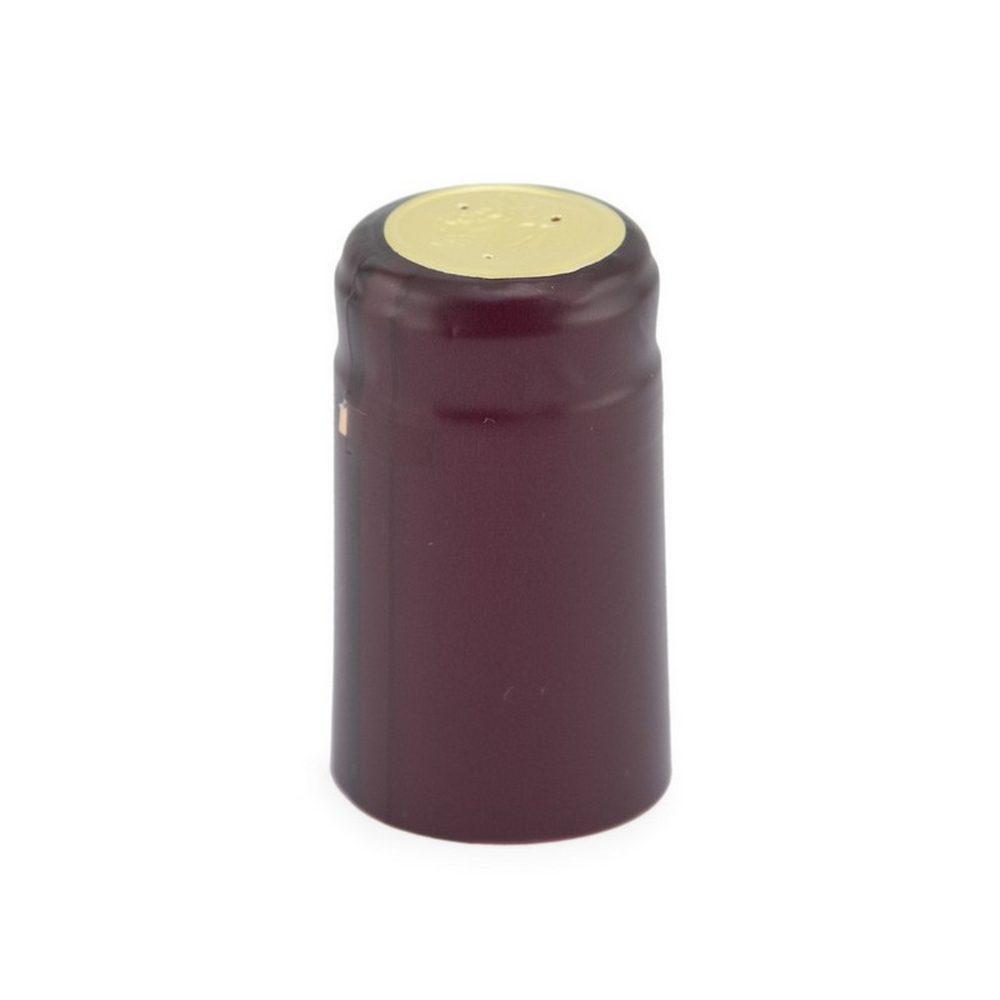 Burgundy Shrink Caps Pack of 100