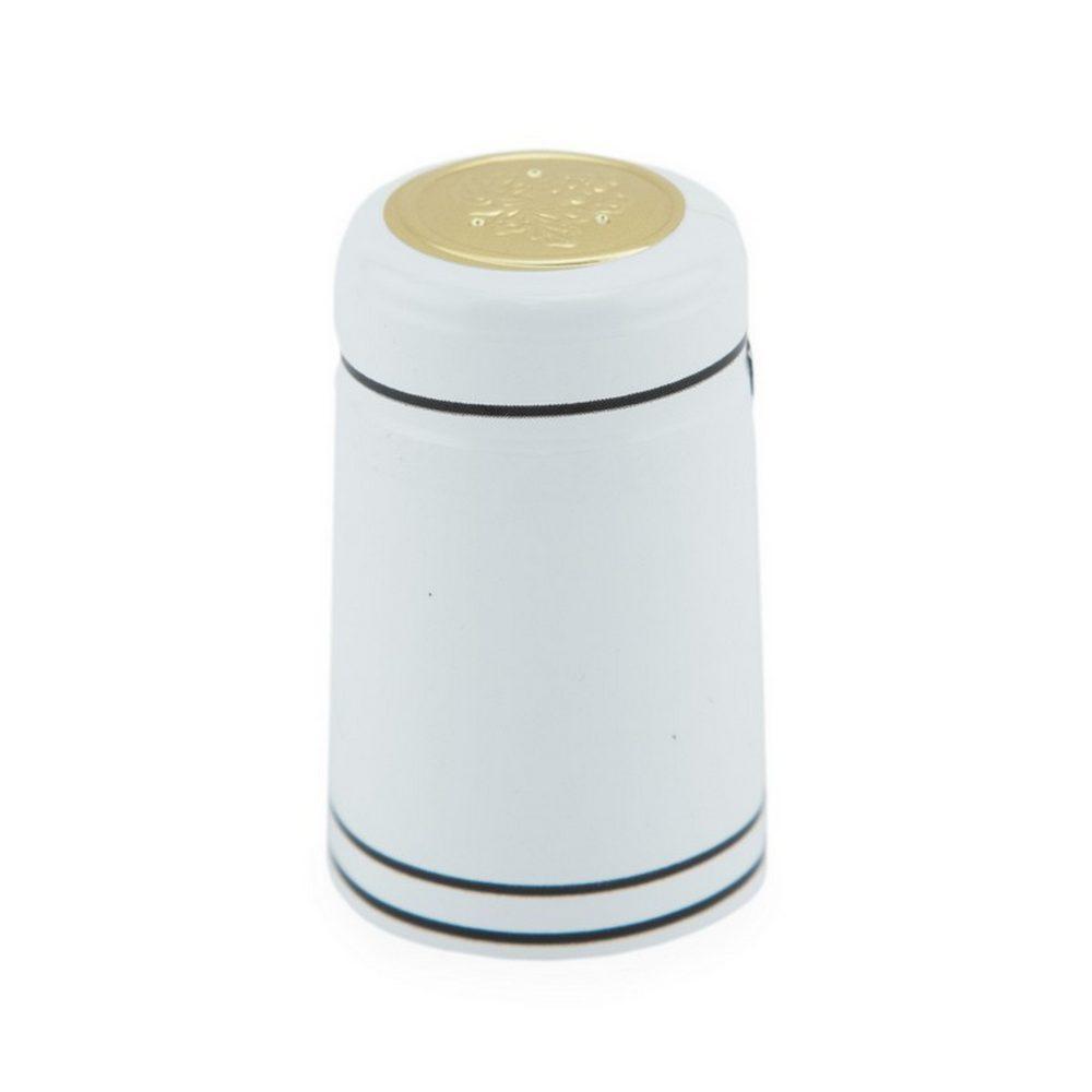 White Shrink Caps Pack of 100
