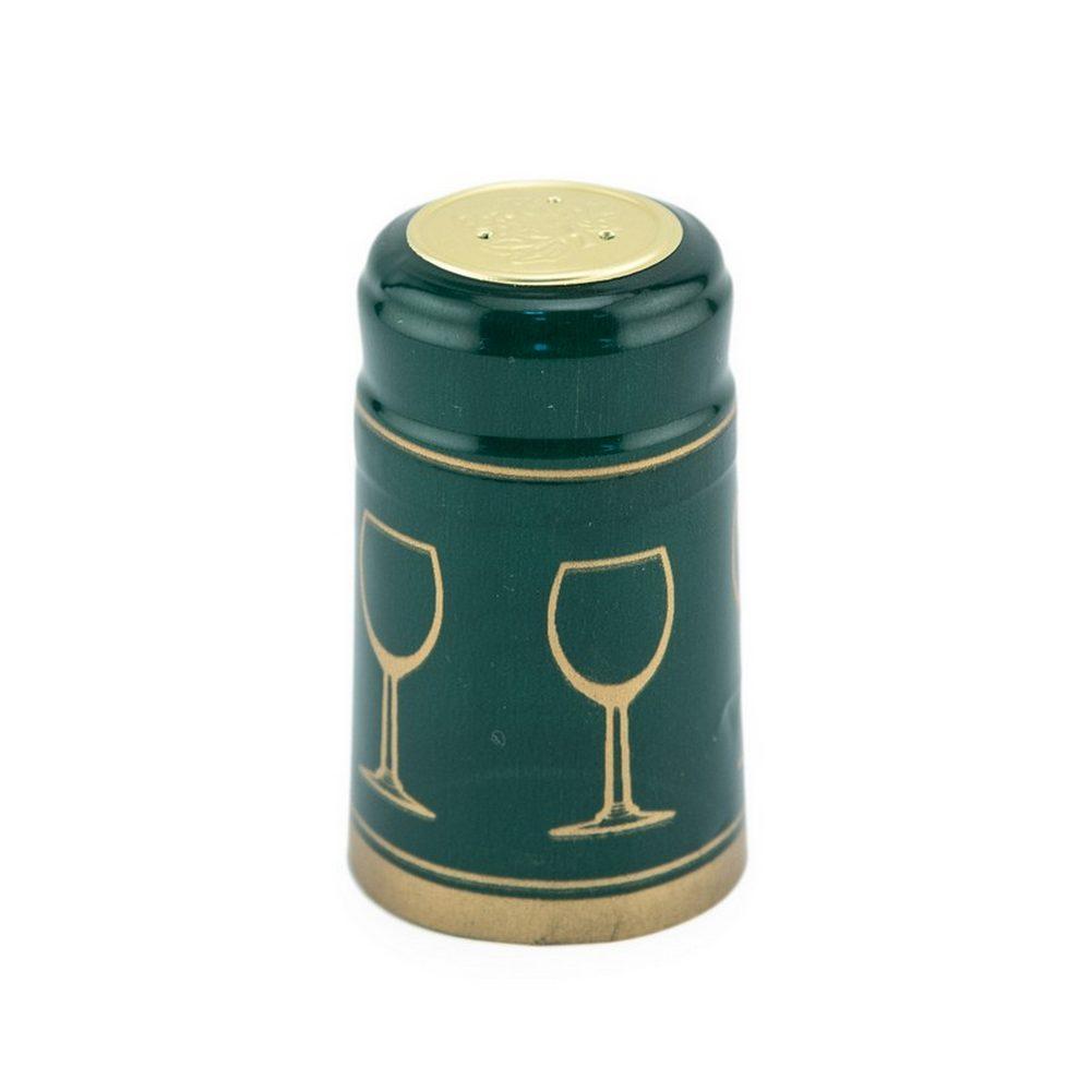 Green Shrink Caps Pack of 100