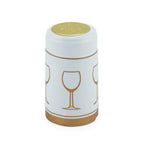 White Shrink Caps Pack of 100