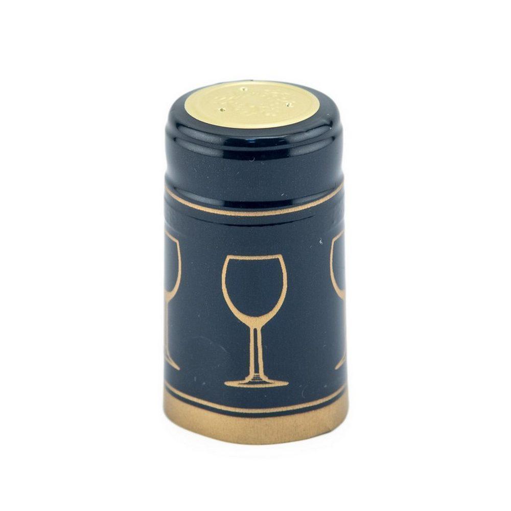 Blue Shrink Caps Pack of 100