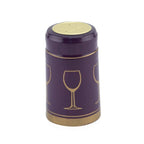 Purple Shrink Caps Pack of 100