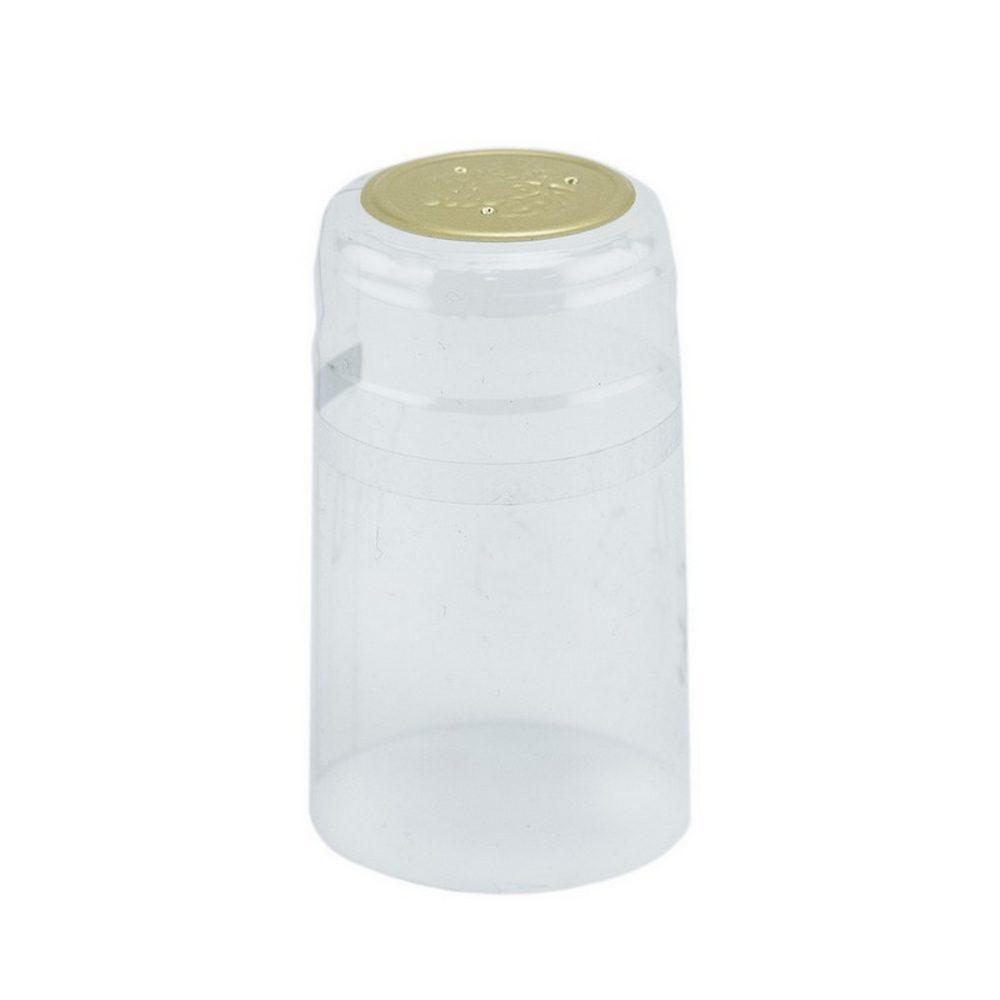 Transparent Shrink Caps Pack of 100