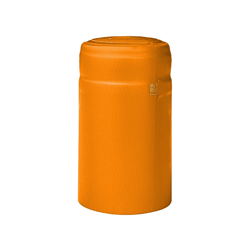 Orange and Yellow Shrink Caps Pack of 100