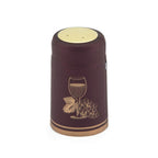 Burgundy Shrink Caps Pack of 100