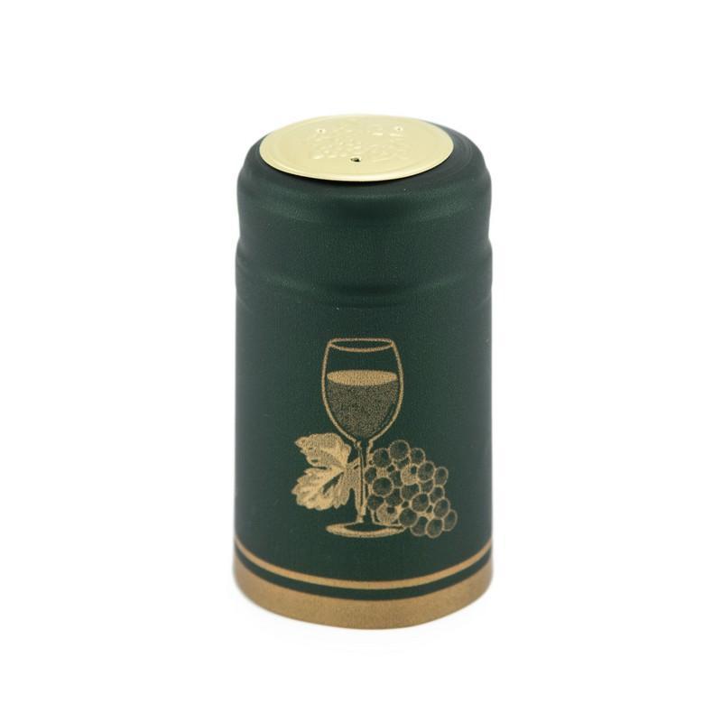 Green Shrink Caps Pack of 100