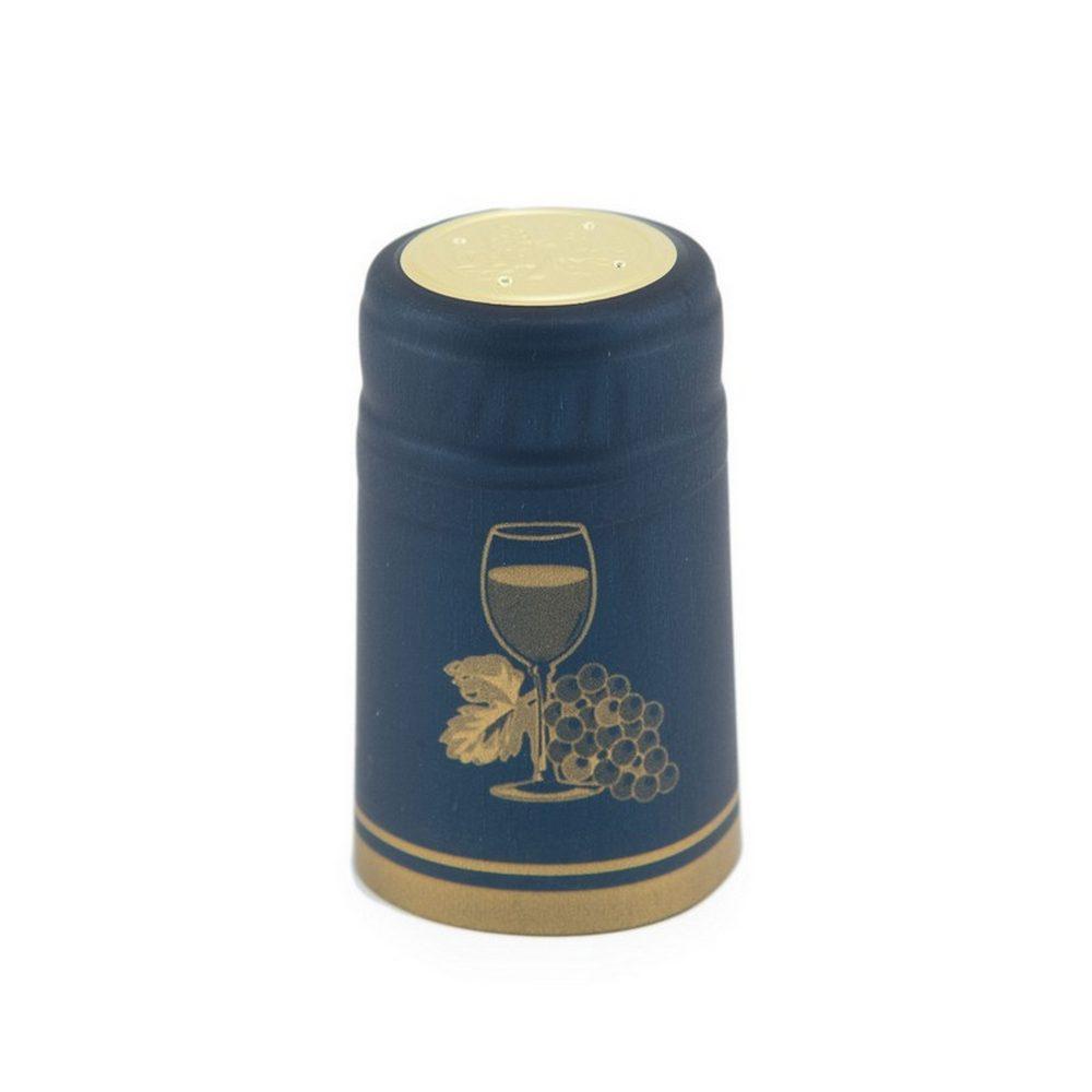Blue Shrink Caps Pack of 100