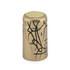 Gold Shrink Caps Pack of 100