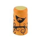 Orange and Yellow Shrink Caps Pack of 100