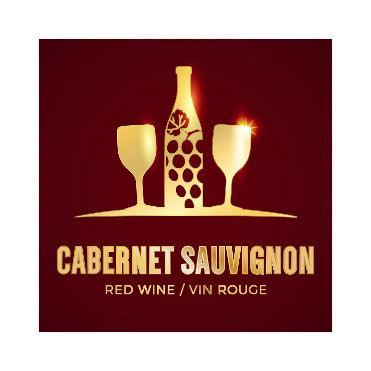 Cabernet Sauvignon Wine Labels | 30 per Pack