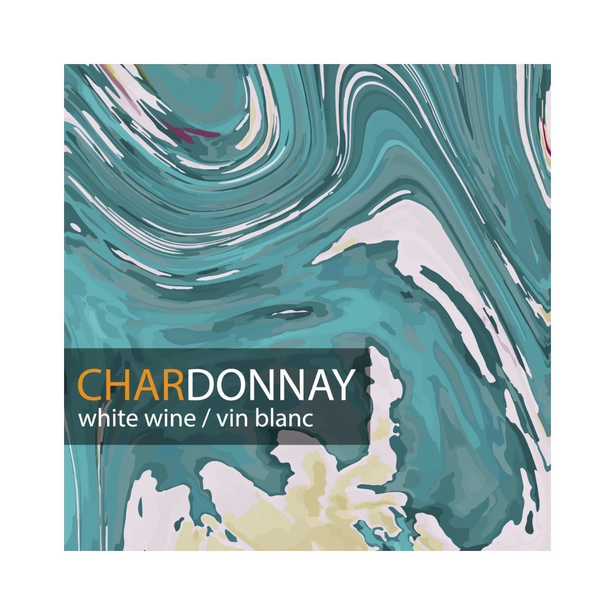 Chardonnay Wine Labels | 30 per Pack