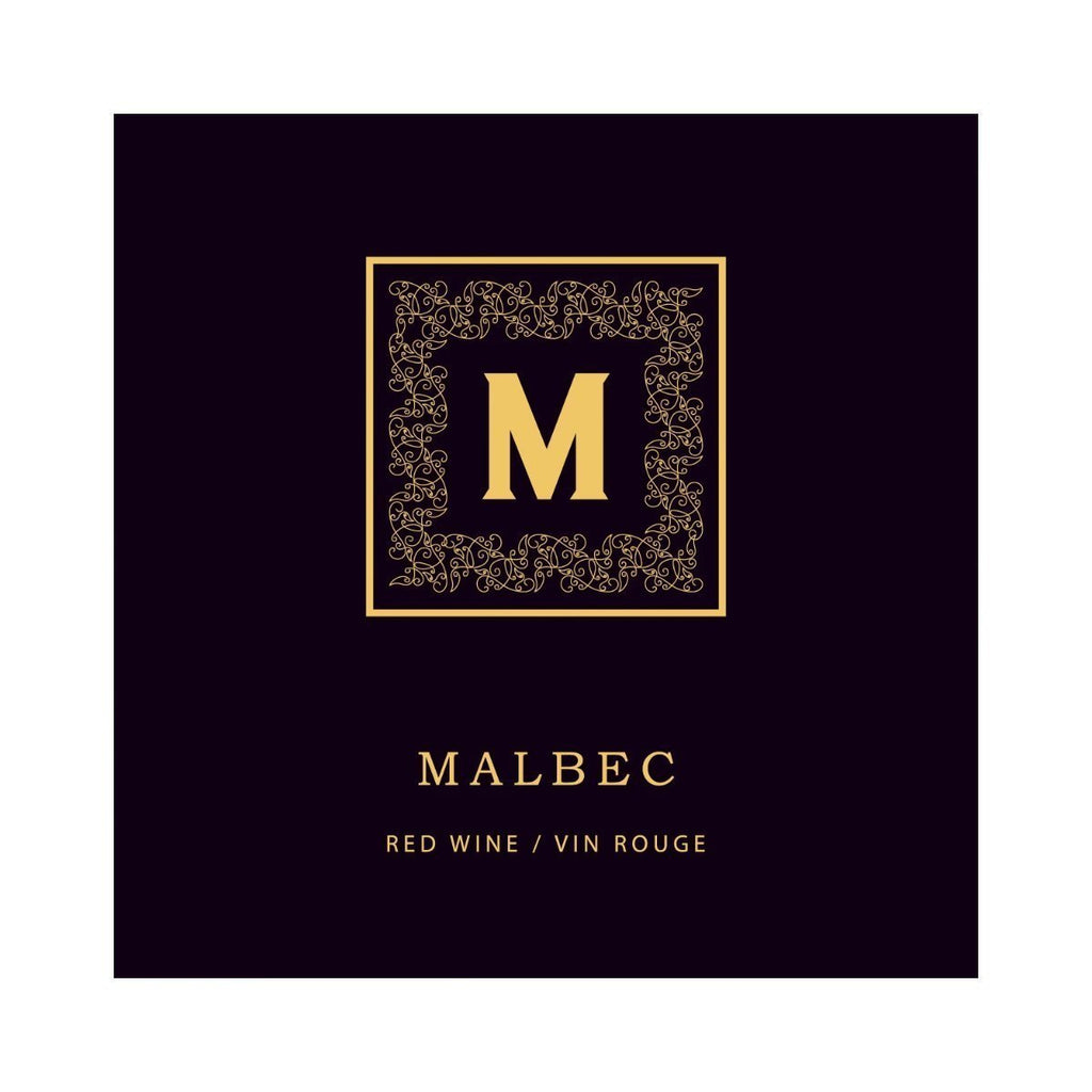 Malbec Wine Labels | 30 per Pack