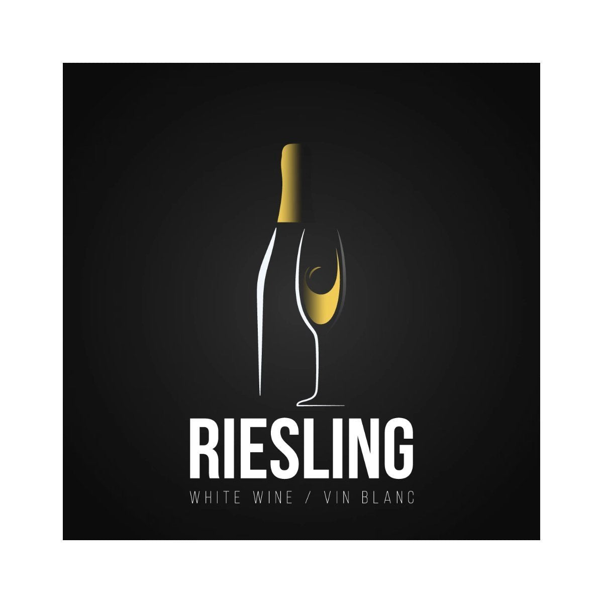 Riesling Wine Labels | 30 per Pack