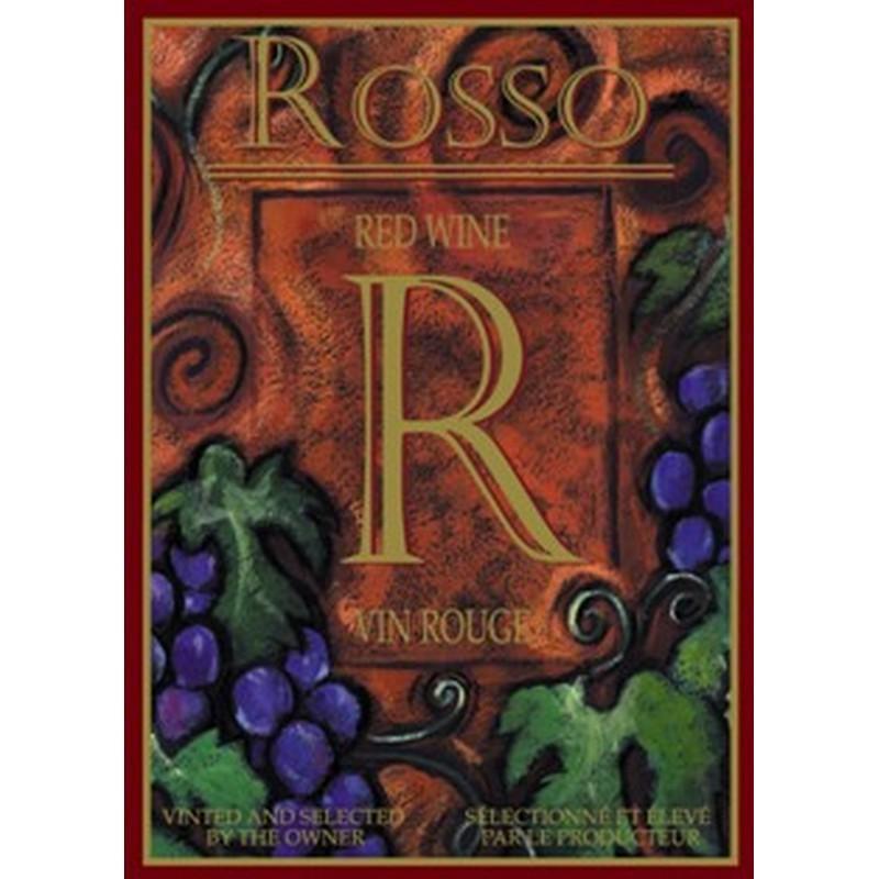 Wine Labels | Rosso | 30 per Pack