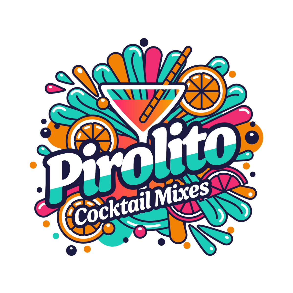Pirolito Mocktail & Cocktail Mix Kits | Makes 1 Gallon | Refill Pack